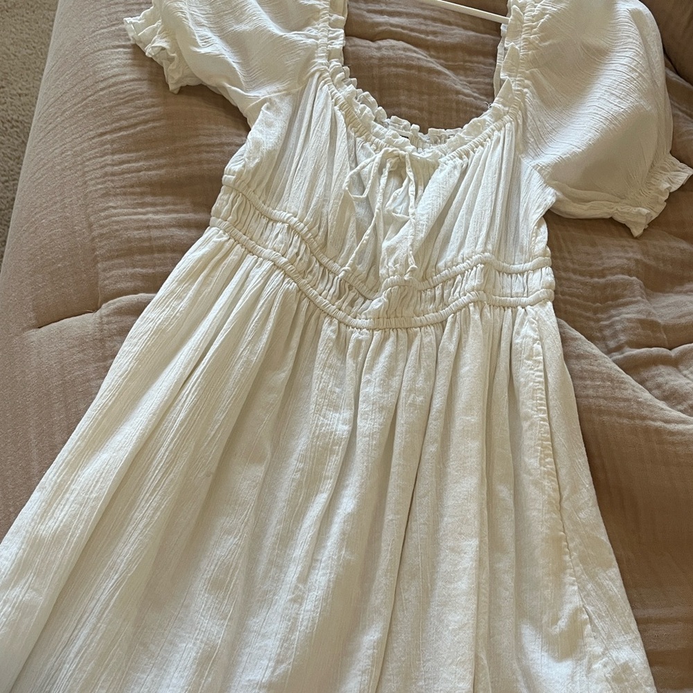 Aerie Cream Mini Dress